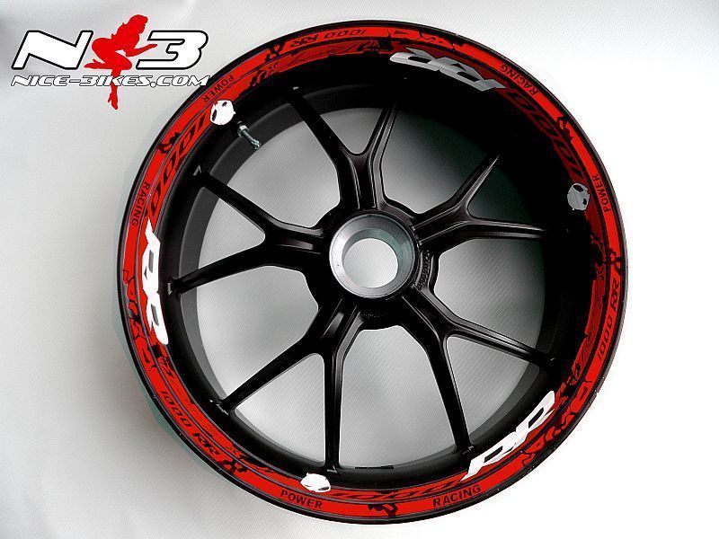 Motorrad Foliendesigns und Dekore - RACE STYLE S1000RR Alien Version 3 - 097rotkl RACE STYLE S1000RR Alien Version 3 – Bild 2