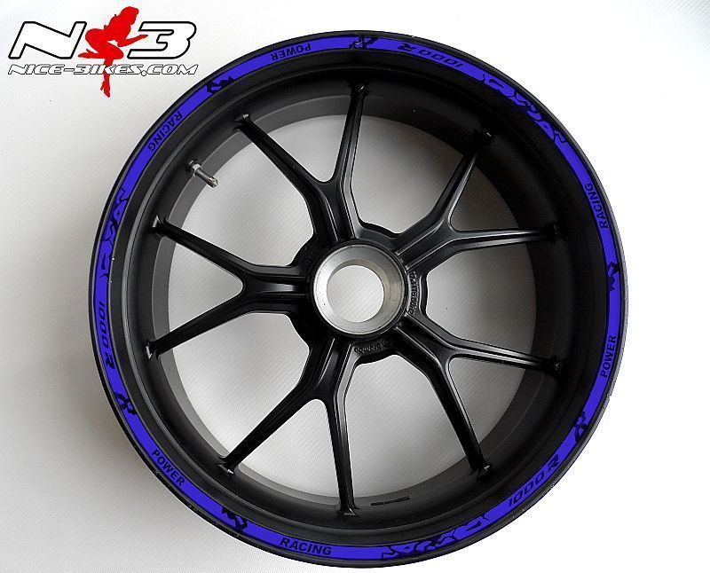 Motorrad Foliendesigns und Dekore - RACE STYLE Felgenrand S1000R Version 1 - 121blaukl ml RACE STYLE Felgenrand S1000R Version 1 – Bild 3