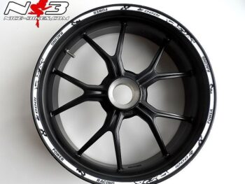 Motorrad Foliendesigns und Dekore - Shop - 121weisskl RACE STYLE Felgenrand S1000R Version 1