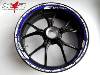 Motorrad Foliendesigns und Dekore - Shop - 126Oweiss blaukl RACE STYLE S1000R Version 2