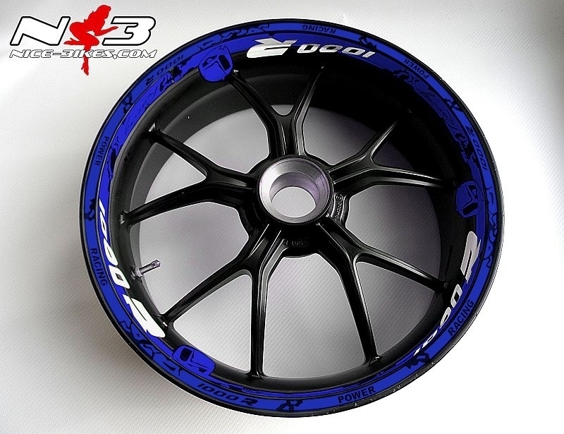 Motorrad Foliendesigns und Dekore - RACE STYLE S1000R Alien Version 3 - 126blaukl RACE STYLE S1000R Alien Version 3
