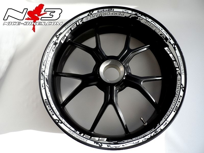 Motorrad Foliendesigns und Dekore - RACE STYLE Ducati 1299 Version 1 - 1299 012nb weisskl RACE STYLE Ducati 1299 Version 1