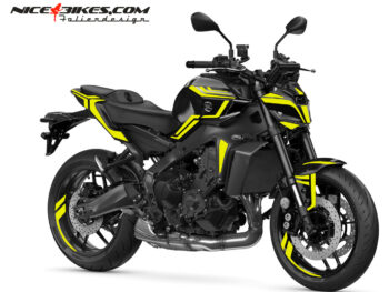 Foliendesign Yamaha MT09 24 Hornet Yellow 1