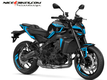 Foliendesign Yamaha MT09 24 Light Blue 1