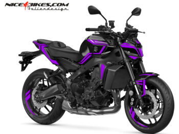 Foliendesign Yamaha MT09 24 Manga Violett1