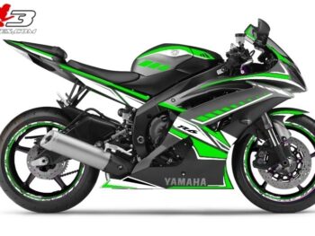 R6 Dekor NEED FOR SPEED limegreen