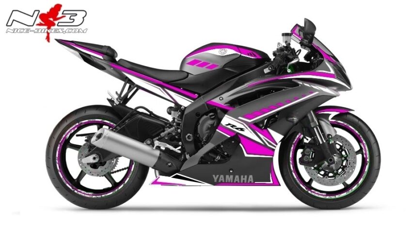 R6 Dekor NEED FOR SPEED pink - NICE-BIKES