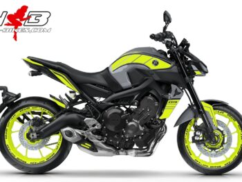 MT09 Night Fluo mit neon-gelben Design