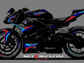 Dekorsatz S1000R Motorsport-EDITION schwarzer Maschine 2017-