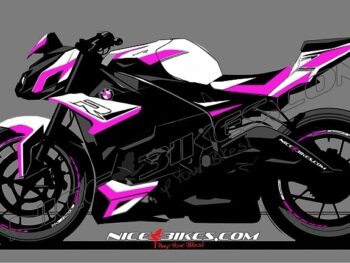Dekorsatz S1000R EDITION pink auf weißer Maschine 2017-