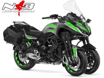 Niken GT grau Dekor limegreen/NEON