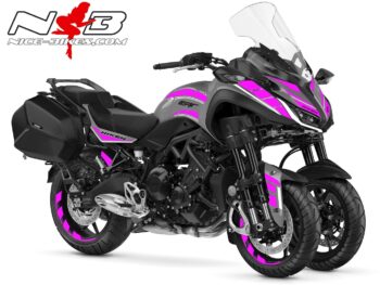 Niken GT grau Dekor pink