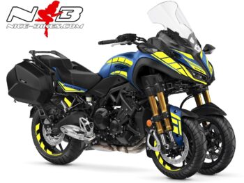 Niken GT blue Dekor gelb/NEON