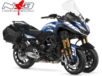 Niken GT blue Dekor weiß