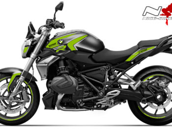 Foliendesign BMW R1250R (Bj. 2021-22) Wasabi Green