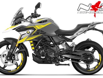 Foliendesign BMW G310GS  Hornet Yellow