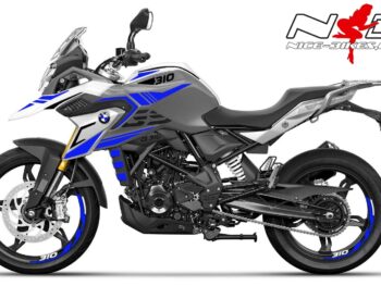 Foliendesign BMW G310GS  Racing Blue