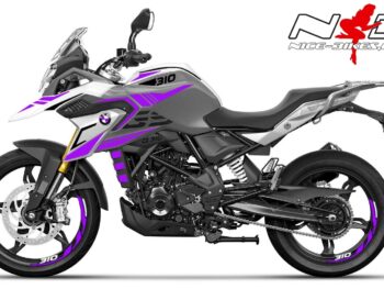Foliendesign BMW G310GS  Manga Violett