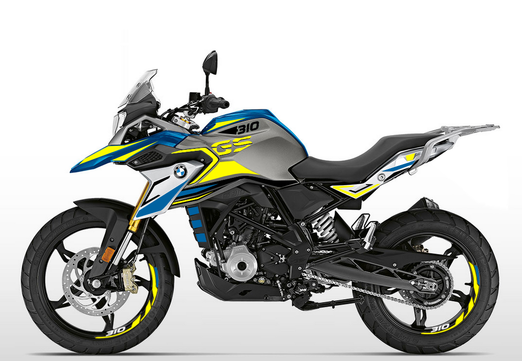 Motorrad Foliendesigns und Dekore - G310GS Dekorsatz Strato Neon Yellow 2020 - B.310GS.B20.600 Strato Neon Yellow G310GS Dekorsatz Strato Neon Yellow 2020