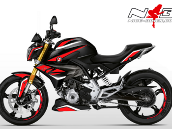 Foliendesign BMW G310R (Bj. 2020) Racing Red
