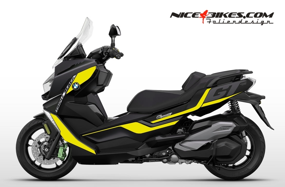 Motorrad Foliendesigns und Dekore - C400GT 2024 Hornet Yellow - B.C4GT.24S.021 Hornet Yellow C400GT 2024 Hornet Yellow