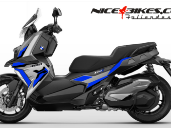 Foliendesign BMW C400X 2023 Racin Blue
