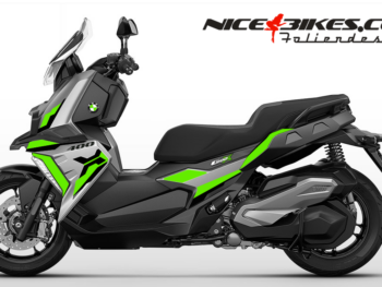 Foliendesign BMW C400X 2023 Limegreen