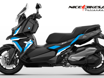 Foliendesign BMW C400X 2024 Light Blue