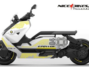 Foliendesign BMW CE04 Hornet Yellow