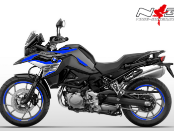 Foliendesign F750GS Racing Blue