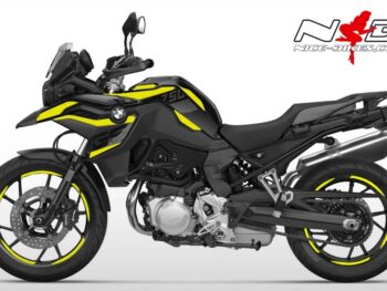 Foliendesign BMW F750/850GS Hornet Yellow