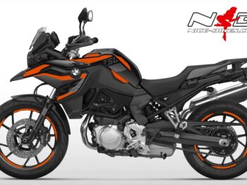 Foliendesign BMW F750/850GS Evil Orange
