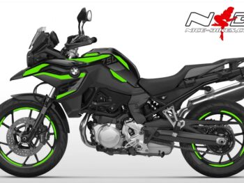 Foliendesign BMW F750/850GS Limegreen