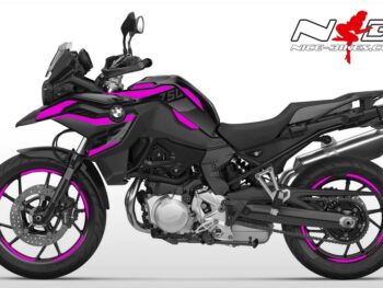 Foliendesign BMW F750/850GS Pretty Pink