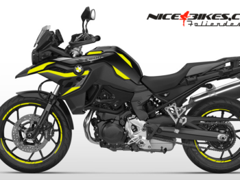 Foliendesign BMW F800GS 2024 Hornet Yellow