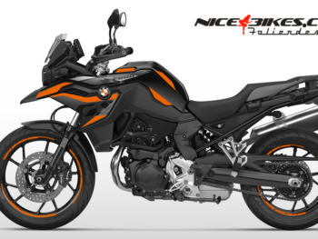 Foliendesign BMW F800GS 2024 Evil Orange