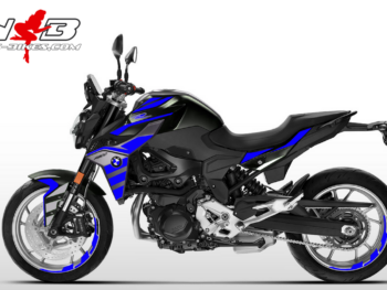 Foliendesign BMW F900 R Racing Blue 2020-23