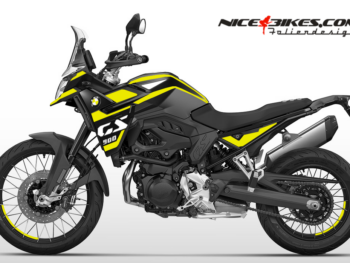 Motorrad Foliendesigns und Dekore - Shop - B.F9GS.25.021 Hornet Yellow BMW F900GS 2025 Hornet Yellow