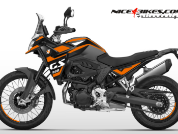 Motorrad Foliendesigns und Dekore - Shop - B.F9GS.25.034 Evil Orange BMW F900GS 2025 Evil Orange