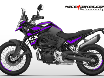Motorrad Foliendesigns und Dekore - Shop - B.F9GS.25.080 Manga Violett BMW F900GS 2025 Manga Violett