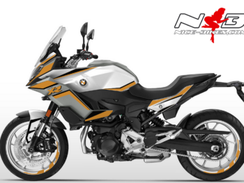 Foliendesign BMW F900 XR Olympic Gold 2020-23