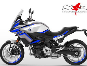 Foliendesign BMW F900 XR Racing Blue 2020-23