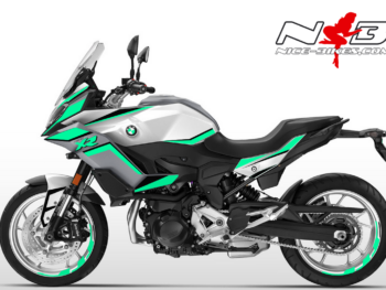 Foliendesign BMW F900 XR Miami Blue 2020-23