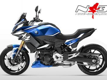 Foliendesign BMW F900XR  Racing White 2020-23