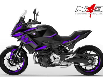 Foliendesign BMW F900XR  Manga Violett 2020-23