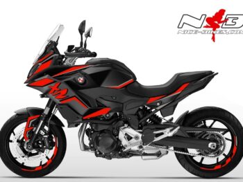 Foliendesign BMW F900XR  Racing Red 2020-23