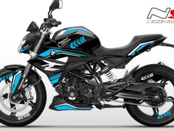 Foliendesign BMW G310R Light Blue