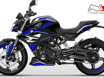Foliendesign BWM G310R Racing Blue