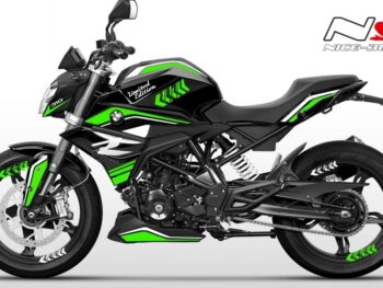 Foliendesign BMW G310R Limegreen
