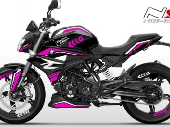 Foliendesign BMW G310R Pretty Pink